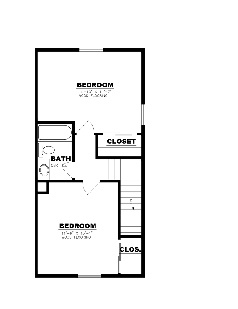 Second Floor Floor Plan