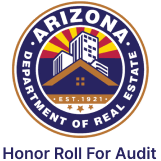 Arizona Department of Real Estate: Honor Roll for Audit